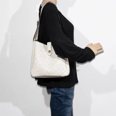 2pc Half Moon Shoulder-Crossbody with Wallet