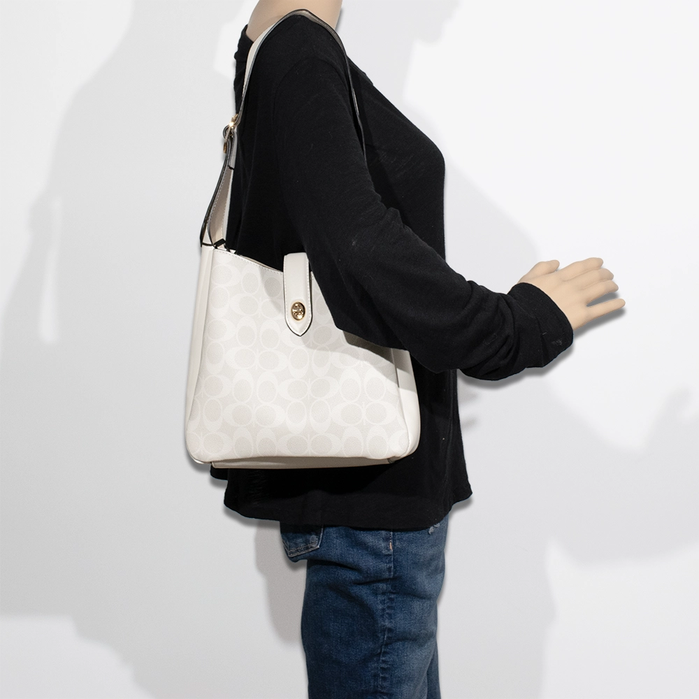 2pc Half Moon Shoulder-Crossbody with Wallet