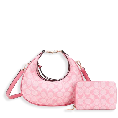 2pc Half Moon Crossbody with Wallet