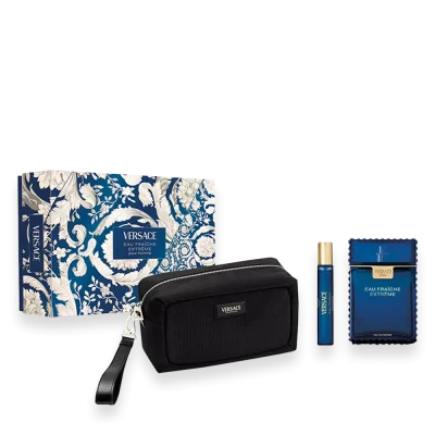 Versace Man Eau Fraiche Extreme 3.4 oz. Gift Set