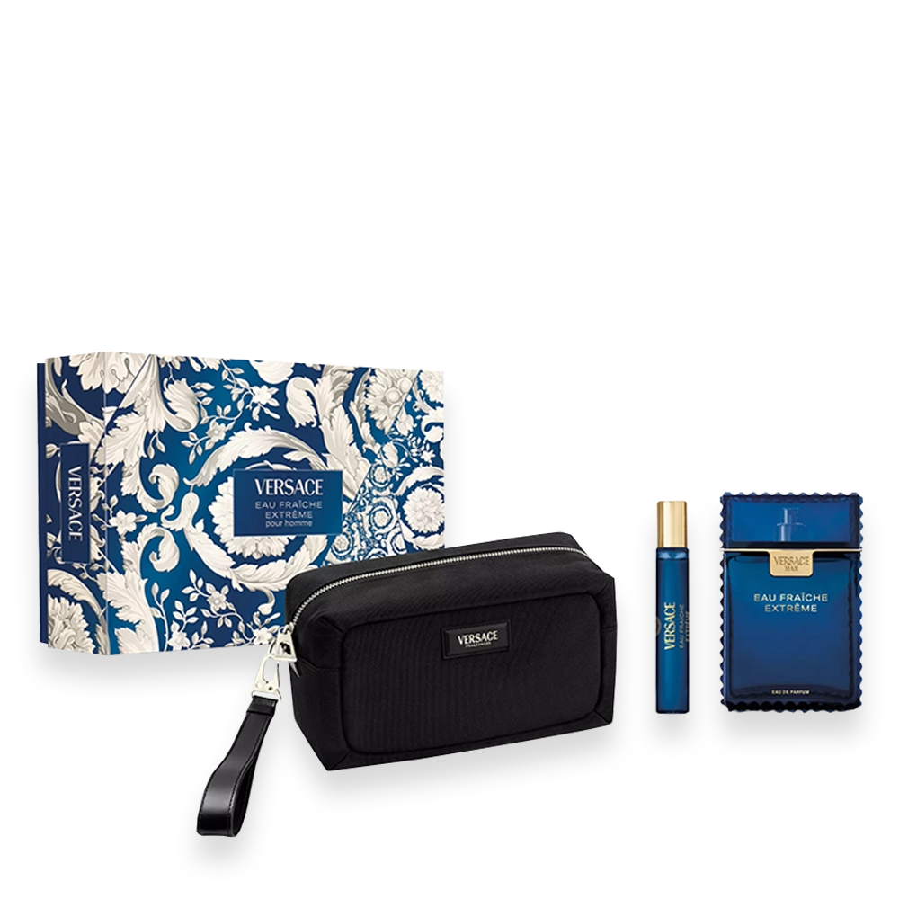 Versace Man Eau Fraiche Extreme 3.4 oz. Gift Set