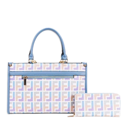 2pc Monogram Tote with Wallet