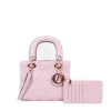 2pc Small Quilted Bag With Card Holder