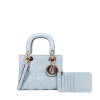 2pc Small Quilted Bag With Card Holder