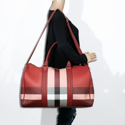 Plaid Duffle