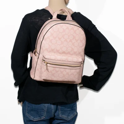 2pc Half Moon Backpack with Wallet
