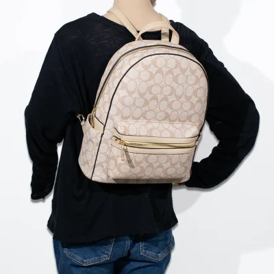 2pc Half Moon Backpack with Wallet