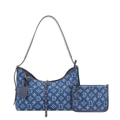 2pc Spade Shoulder Bag with Coin Holder