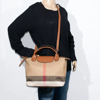 2pc Plaid Crossbody with Wallet