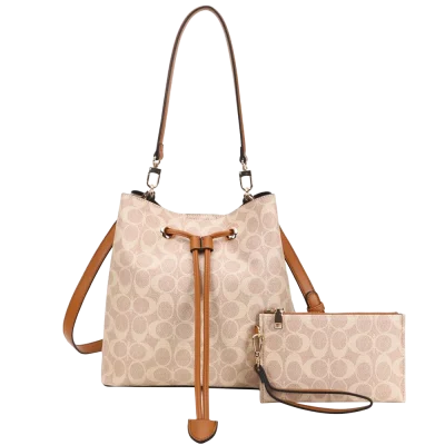 2pc Half Moon Bucket with Wallet