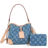 2pc Spade Bucket Bag with Wallet