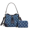 2pc Spade Bucket Bag with Wallet