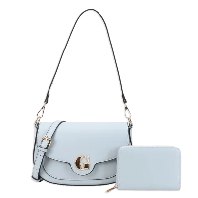 2pc G Shoulder-Crossbody with Wallet