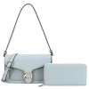 2pc Half Moon Shoulder-Crossbody with Wallet