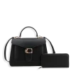2pc Half Moon Top Handle with Wallet