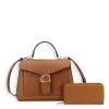 2pc Half Moon Top Handle with Wallet