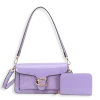 2pc Half Moon Shoulder-Crossbody with Wallet