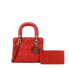2pc Small Quilted Bag With Card Holder