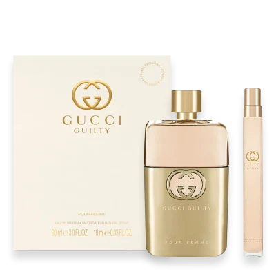 Gucci Guilty Pour Femme 3 oz. Travel Set