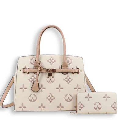 2pc Spade Satchel with Wallet