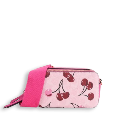 Cherry Half Moon Crossbody