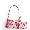 2pc Cherry Half Moon Shoulder-Crossbody with Wallet