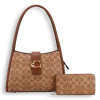 2pc Half Moon Satchel with Wallet