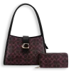 2pc Half Moon Satchel with Wallet