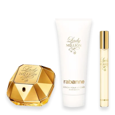 Lady Million by Paco Rabanne 1.7 oz. Gift Set