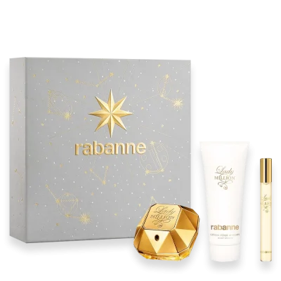 Lady Million by Paco Rabanne 1.7 oz. Gift Set