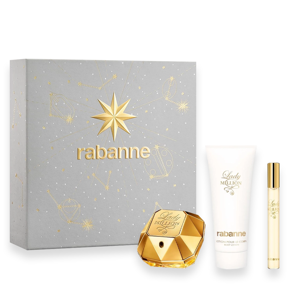 Lady Million by Paco Rabanne 1.7 oz. Gift Set
