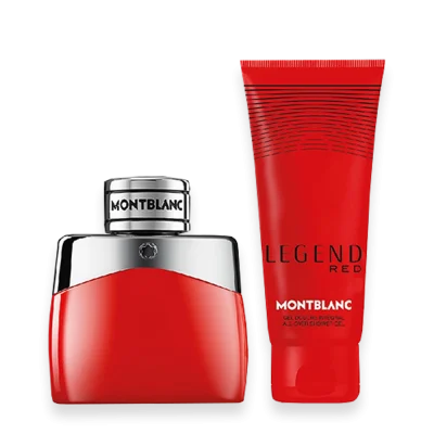 Legend Red by Mont Blanc 1.7 oz. Gift Set