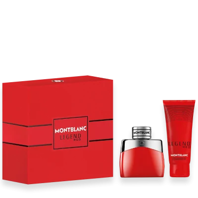 Legend Red by Mont Blanc 1.7 oz. Gift Set