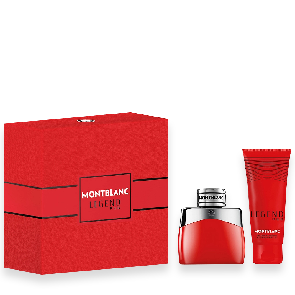 Legend Red by Mont Blanc 1.7 oz. Gift Set