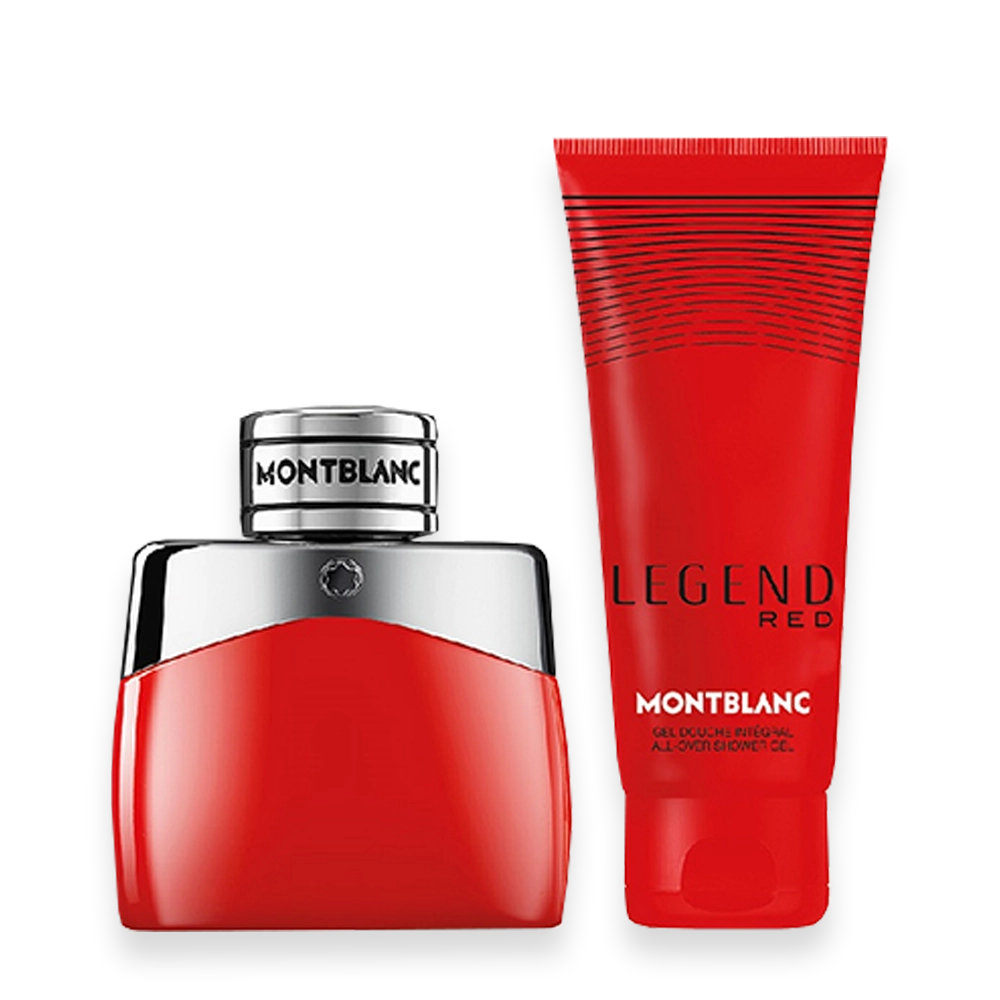 Legend Red by Mont Blanc 1.7 oz. Gift Set