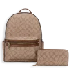 2pc Half Moon Backpack with Wallet