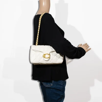 2pc Half Moon Quilted Crossbody with Wallet