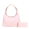2pc Spade Hobo Bag with Wallet