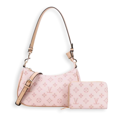 2pc Spade Shoulder-Crossbody with Wallet