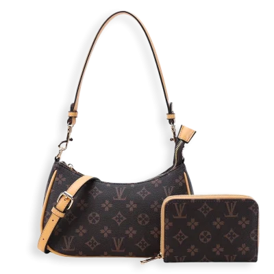 2pc Spade Shoulder-Crossbody with Wallet