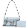 2pc Half Moon Croc Shoulder-Crossbody with Wallet