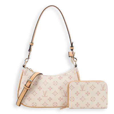 2pc Spade Shoulder-Crossbody with Wallet