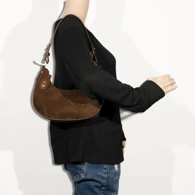 Suede Shoulder Bag