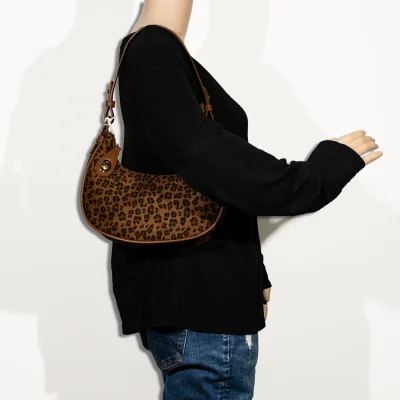 Suede Shoulder Bag