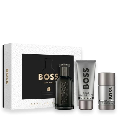 Boss Bottled Parfum by Hugo Boss 3.3 oz. Gift Set