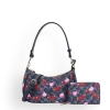 2pc Cherry Half Moon Shoulder-Crossbody with Wallet
