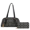2pc Half Moon Shoulder Bag with Wallet