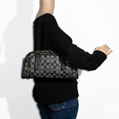 2pc Half Moon Shoulder Bag with Wallet