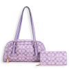 2pc Half Moon Shoulder Bag with Wallet