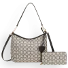 2pc Half Moon Shoulder-Crossbody with Wallet